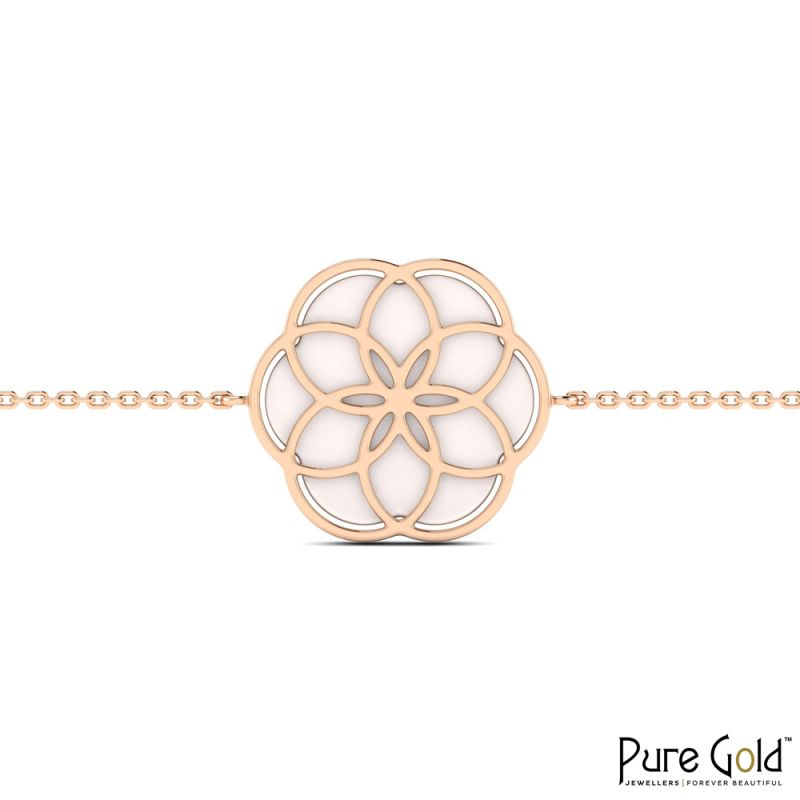 18K Gold Luciana Enchanted Petal Bracelet