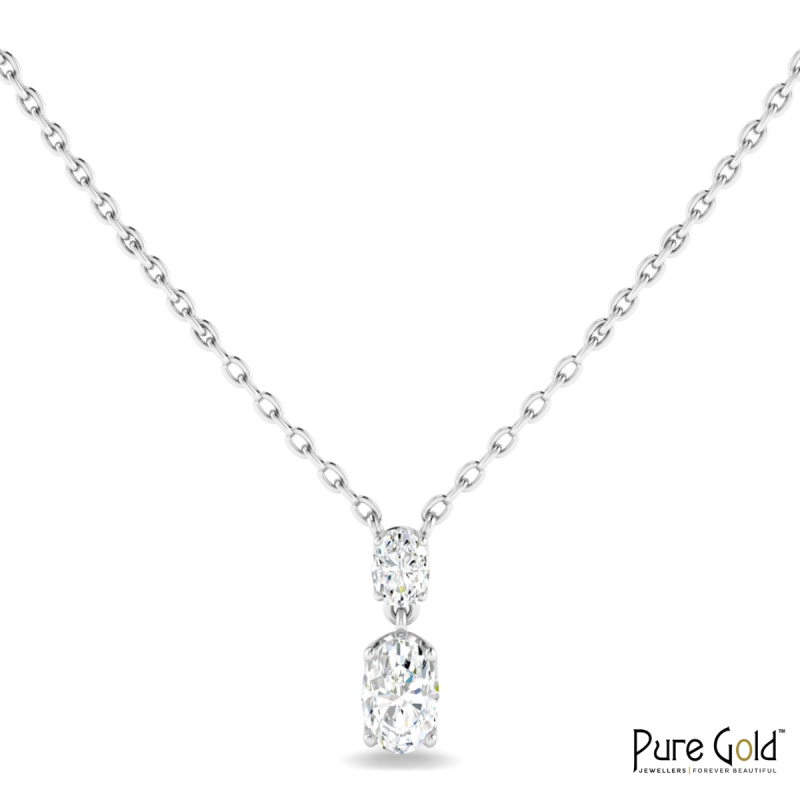 Handmade Fantasy Quintessence Necklace (18k and 0.7 CTS)