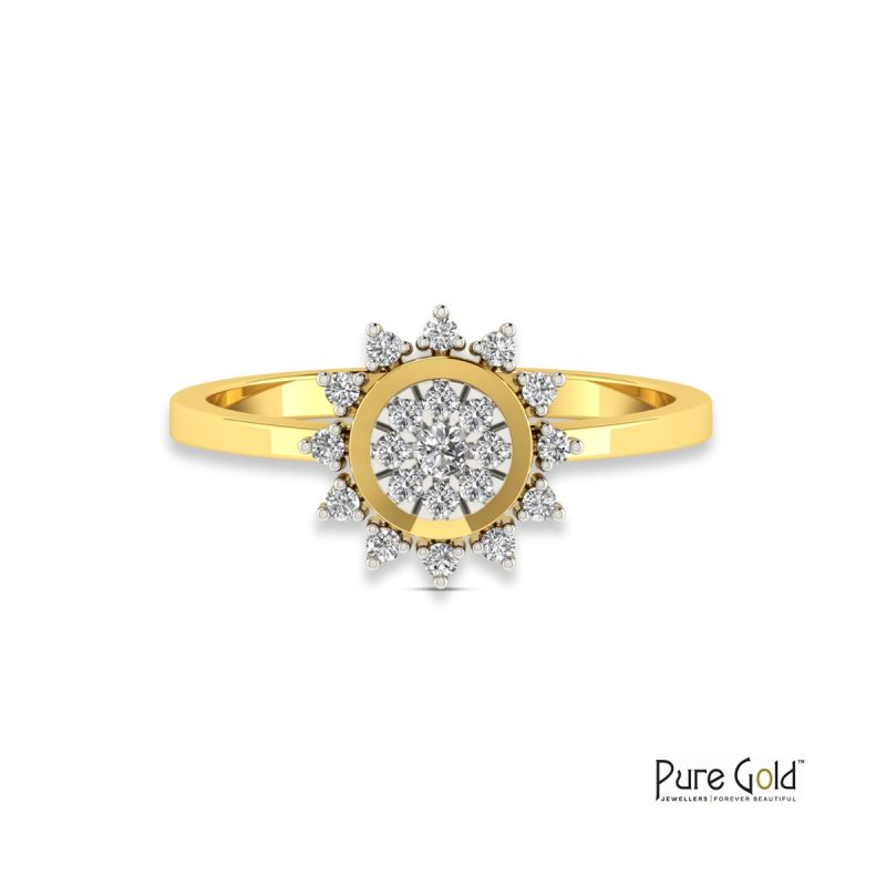 Nakshatra Snow (0.12ct Diamonds and 18K gold)