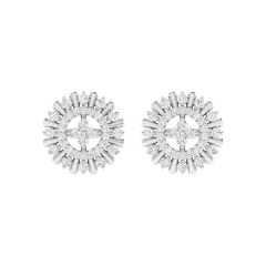 18K Gold Starlit Earrings with Diamonds