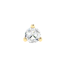 18K Gold Evershine Nosepin with Diamonds